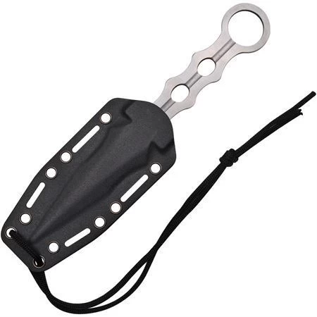 S-TEC S200SL Tactical Throwing Knife With One Piece Satin Finish Stainless Construction - Image 3
