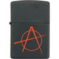 Zippo 20842 Anarchy Black With Matte Finish