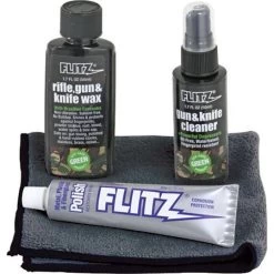 Flitz 41501 Gun/Knife Care Kit With Spray Bottle Stainless Steel & Chrome Clean