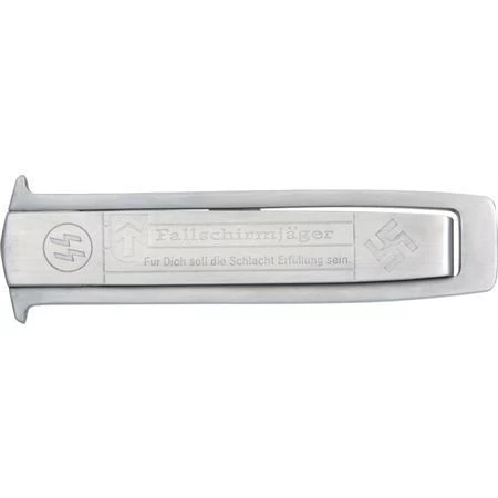 China Made MI1944 Paratrooper Dagger Fixed Blade Knife With German Artwork And Stainless Handle - Image 3