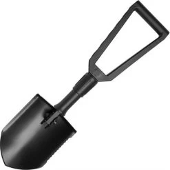 Gerber 0075 Folding Spade With Black AnODized Aluminum Shaft