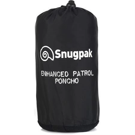 Snugpak 92286 Enhanced Patrol Poncho Black - Image 2