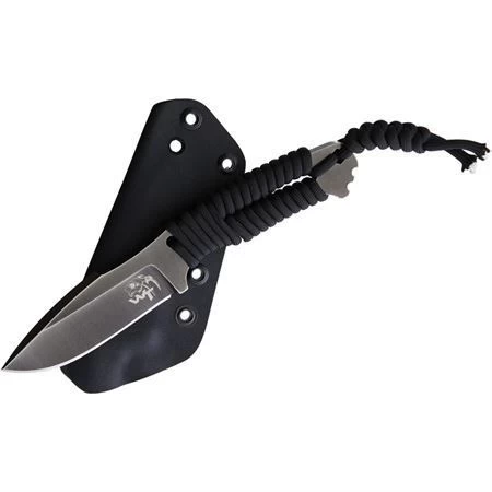 Wander Tactical 18 Raptor Fixed Blade Knife With Tan Paracord Wrapped Handle - Image 3