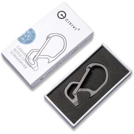 Civivi A01A Click Carabiner Gray - Image 3