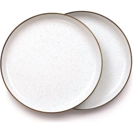 Barebones 391 Enamel Plate Set Eggshell - Image 4