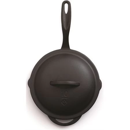 Barebones Living 310 Cast Iron Skillet Lid 10in - Image 5