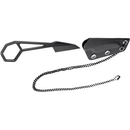 Kansept 0001A4 Hex Neck Knife Black Ti - Image 4