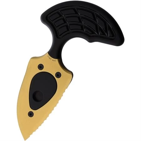 Heretic 0509C Sleight Push Dagger Gold - Image 2