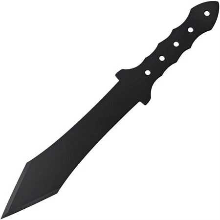 Cold Steel 80TGS Gladius Thrower Fixed Blade Knife With Black Finish S50C Stainless Construction
