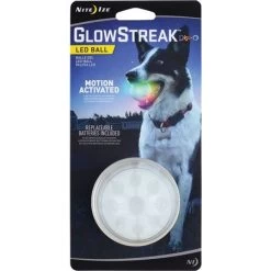 Nite Ize 03528 3.9 Oz GlowStreak LED Ball Disc-O