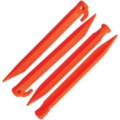 Ontario 0414OR 9 Inch Jericho Vampyr Tent Stakes Orange