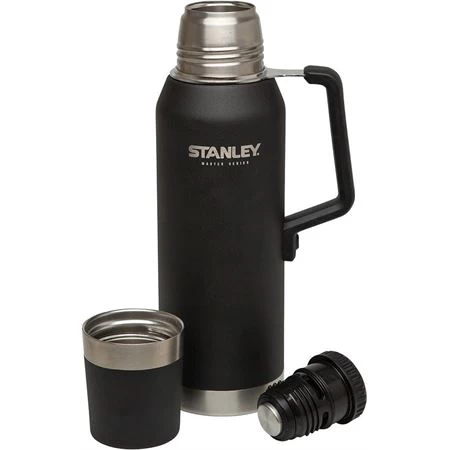 Stanley 02659 Stanley Master Vacuum Bottle With Steel Handle With Silicone Grip