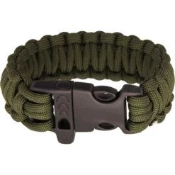 Combat Ready 362 Combat Ready Survival Bracelet OD Green With Paracord Construction