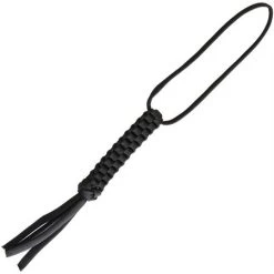 WE A03B Paracord Lanyard With Black Braided Paracord Construction