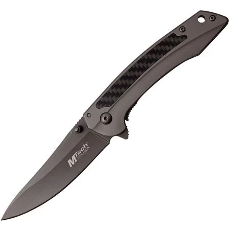 MTech 1013GY Gray Assisted Opening Framelock Folding Pocket Knife