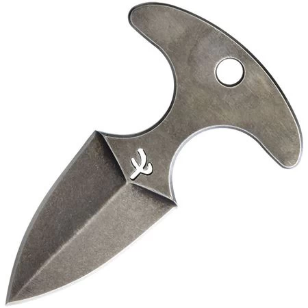 Fred Perrin DPUSHB Fred Perrin Knives Mini Push Dagger Black With Stainless Construction