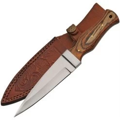 Pakistan 8021WD Boot Knife With Pakkawood Handle