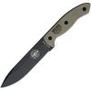 ESEE CM6TGM CM6 Combat Tactical Knife With Green Canvas Micarta Handle