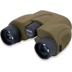 Carson Optics HT822 8x22 Green Hornet Binoculars With Neck Strap And Carry Sase