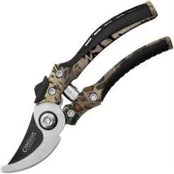 Camillus 20222 Line Of Sight Bypass Pruner Titanium Coated Blade Knife With Prym1 Camo Handle