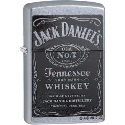 Zippo 24779 Jack Daniels Lighter With Street Chrome Construction