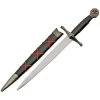 China Made 211437 Knights Templar Dagger Red