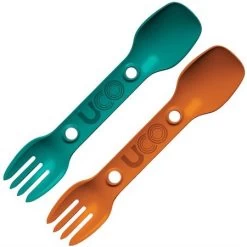 UCO O00329 Two Pack Utility Spork Teal
