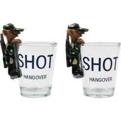 Caliber Gourmet SG1058 Hangover Shot Glass Set