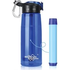 Simpure 001 Water Filter Bottle Blue