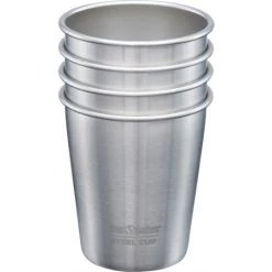 Klean Kanteen 1000429 Steel Pint 10oz 4 Pack