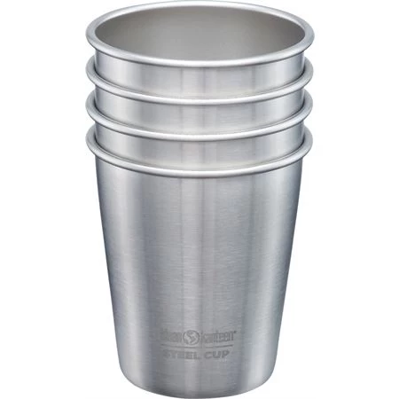 Klean Kanteen 1000429 Steel Pint 10oz 4 Pack