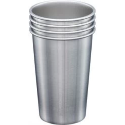 Klean Kanteen 1000428 Steel Pint 16oz 4 Pack